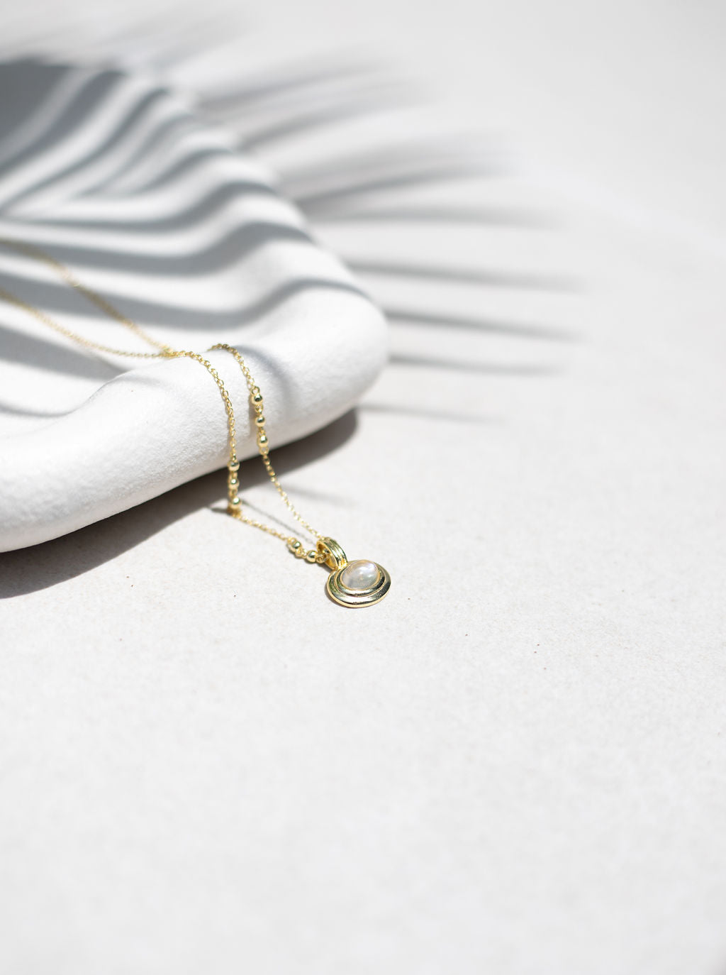 Moon Gazers Pendant Necklace